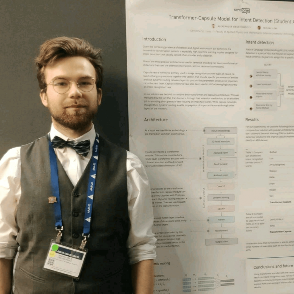 Aleksander Obuchowski, badacz AI w SentiOne